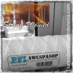 Cartridge Filter SWRO String Wound 5 micron 50 inch  large